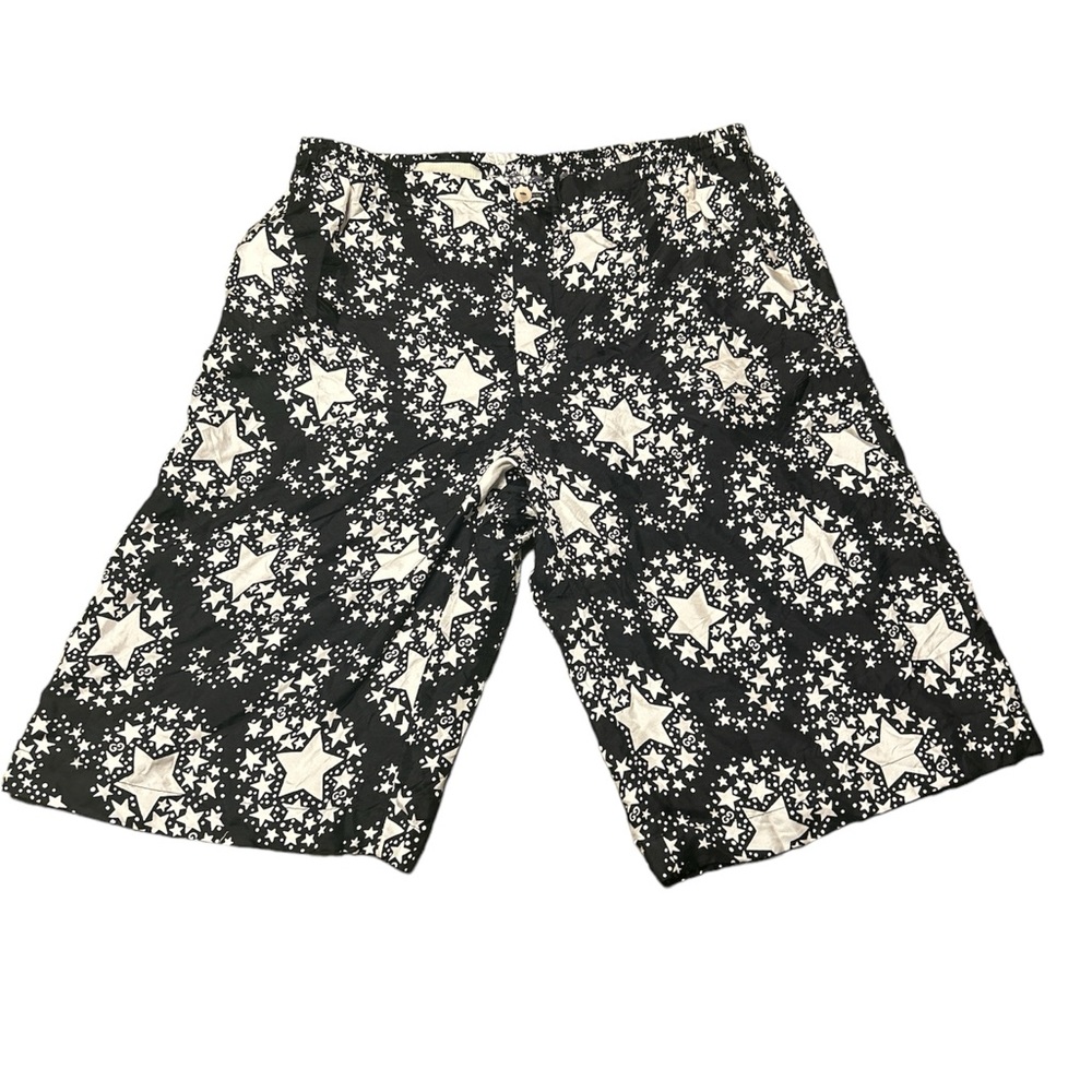 Gucci Silk Star Print Men Shorts Size 50